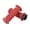 Red, variant on NFTIGB 1 inch / 25.4 mm Universal Motorcycle Handle Grips Throttle Twist Handle Anti-Slip Silicone Replacement Part, Blue
