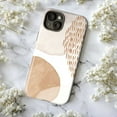 thumbnail image 6 of Neutral Abstract Earth Tone Phone Case – Minimalist Modern Aesthetic Phone Cover for iPhone 16 15 14 13 12 11 Pro Max, 6 of 6