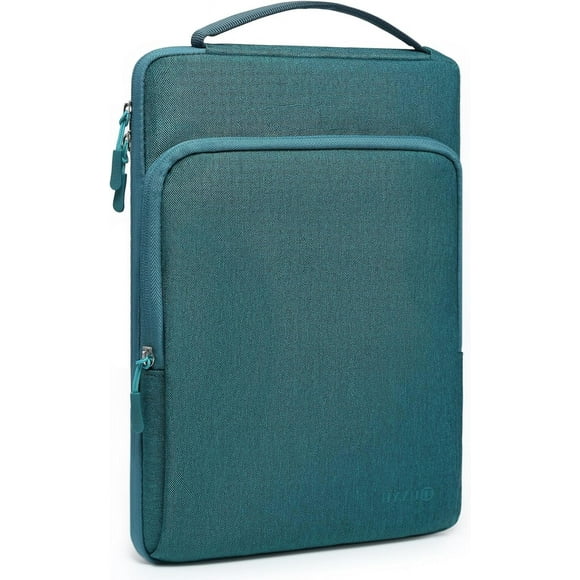 shiyou-15-16 Inch Laptop Bag Sleeve for MacBook Pro 16 M4 M3 M2 M1 2025-2019, 15" Surface Book, Notebook Case for 15" 15.6" Dell HP Lenovo ThinkBook Asus Acer Samsung Huawei, Dark Green