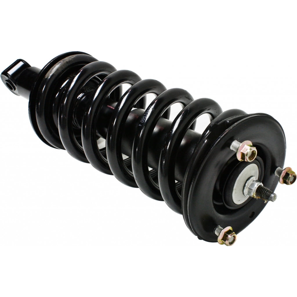 For Nissan Titan Strut Assembly 2004-2015 R=L Single Piece | Front | Black | w/ Coil Spring | Twin-tube | Loaded Strut | 561107S326 |  E61109FE4B