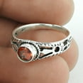 thumbnail image 3 of Garnet Natural Gemstone Ring, Proposal Ring, Promise Ring, Solitaire Ring, Girlfriend&nbsp;Gifts, Valentines Day Gifts For Her, Engagement&nbsp;Gifts For Couples, January Birthstone (garnet, 7), 3 of 4