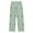 Green and Mint Bows, variant on Kids' Pajama Pants Soft Relaxed Fit Sleep Pants Lounge Pants with Pockets Hand-drawn Bows Small