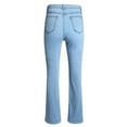 thumbnail image 5 of Wide Leg Jeans Woman New Direction on Pants Ladies Pants Size 14 Womens Jean Sweat Stretch Leggings for Women High Waist Womens Solid Color Mid Waist Casual Stretch Jeans Loose Straight Leg Blue S, 5 of 8