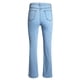 thumbnail image 4 of Gibobby Jeans dama Pantalones elásticos informales de cintura media de Color liso para mujer, pantalones sueltos para mujer, pantalones largos para mujer(Azul,G), 4 of 4