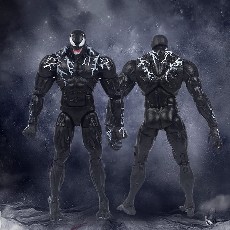 EROCK 12+ Venom Legends Action Figure, PVC Red/Black, 7 inches