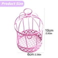 thumbnail image 3 of Jierger Small Contemporary Bird cage, Windproof Garden Accent & Desk Storage Case, Fun TreatHolder & Photo Backdrops, for House Garden Desk Decor DIY Photo Prop Accessory, 3 of 9