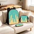 thumbnail image 4 of FYDUU Girls Backpacks Ice Cream School Bag 3 Piece Backpack with Lunch Box Pencil Case for School Wear Casual Daypack School Supplies, 4 of 4