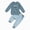 Blue, variant on zuwimk Infant Baby Boy Fall Clothes Set Funny Letter Sweatshirt Pant Outfit Toddler Winter Clothes(12-18 Months,Green)