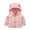 Pink, variant on Krdevn Toddler Boys Girls Winter Windproof Hooded Coat Jacket Warm Outerwear,3-6 Months