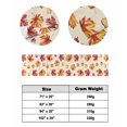 thumbnail image 6 of Xipuska Thanksgiving Maple Leaves Bed Runners for Queen Size Bed, Decorative Bed Throws for Foot of Bed, Autumn Botanical Leaves Fall Bed Runner Sofa Throw Bedding Scarf Slipcover for Bedroom, 6 of 6