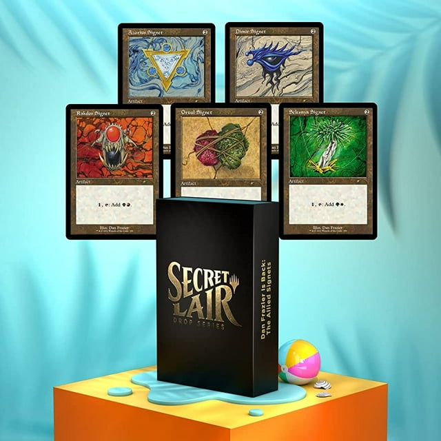 Magic TCG Magic: The Gathering Secret Lair : MTG Tout Naturel Totalement Rafraîchissant Dan Frazier Est de Retour Signets Alliés