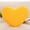 Yellow, variant on 100Fens Plush Pillow Heart Shape Cushion Fluffy Throw Pillows Decorative Back Cushions for Friends Valentine's Day