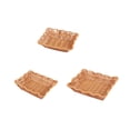 thumbnail image 3 of Cesta de almacenamiento de ratán sintético de 3 piezas, soporte para servir alimentos, contenedor para tocador de baño Rectángulo, 3 of 9