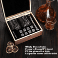 thumbnail image 5 of Whiskey Gifts for Men, Christmas Birthday Gifts for Him Dad Husband, Bourbon Gifts for Groomsmen Brother Boyfriend Boss Grandpa, Whiskey Stones Set with Glass for Christmas Holiday Gift, 5 of 6