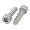 thumbnail image 2 of Unique Bargains M6x20mm 304 Stainless Steel Left Hand Thread Hex Socket Head Cap Screw 10pcs, 2 of 2
