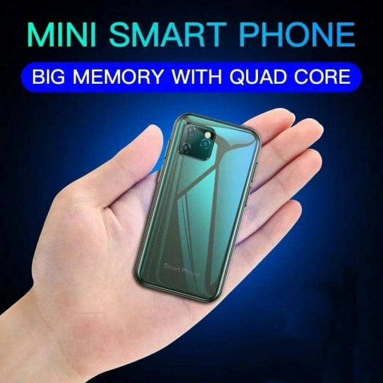 SOYES XS11 - Miniteléfono inteligente 3G de 2.5 pulgadas, con Wifi, GPS,  RAM 1 GB ROM 8 GB Quad Core Android 6.0 - Teléfono celular con vidrio 3D