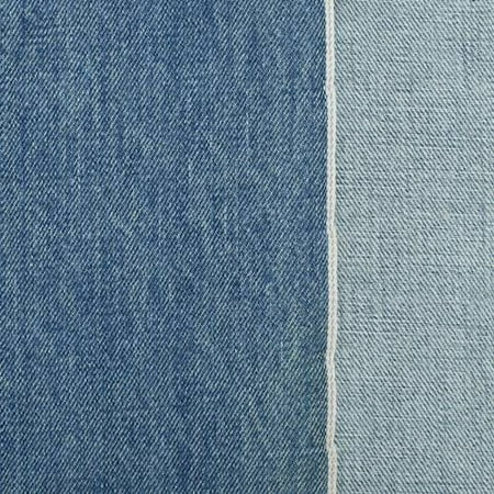 Blue Acid Wash Cotton Japanese Selvedge Denim, Fabric By the Yard ...