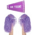 thumbnail image 2 of Forum Novelties Cheer Pom & Megaphone - Purple, 2 of 2