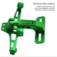 thumbnail image 3 of Riwesomey Soporte de aluminio ajustable para accesorios de motocicleta, marco de soporte para placa de matrícula, montaje impermeable con luz Type7 NO7, 3 of 6