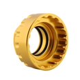 thumbnail image 2 of S SERENABLE Bicycle Chainring Lock Ring Removal Tool Sturdy Aluminum Alloy Repair Tools Bike Gold, 2 of 7