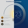 thumbnail image 6 of FLSNT LED Light Bulb, 4.5W (60W Eqv.) CA11 Candelabra Bulbs E26 Base, Dimmable, Soft White, 6-Pack, 6 of 9