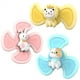 thumbnail image 1 of Ventosa Juguetes De Peonza Juguetes Sensoriales Para Bebés Lindos Juguetes De Baño De Animales Para Bebés Niñas Niños 3 Uds Moyic FN005729-00, 1 of 6