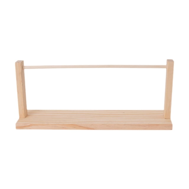 Soporte para Bolas de Hilo, Organizador de Cintas de Madera, Estante de Almacenamiento de Alambre, Herramienta de Costura, Soporte de de Ganchill