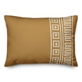 thumbnail image 2 of Creative Products Hand Drawn Bohemian Shapes 14x20 Spun Poly Pillow, 2 of 3