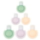 thumbnail image 3 of BRIGHTFUFU Tubos de artículos de tocador exprimibles y rellenables, botellas de tamaño de viaje para artículos de tocador, botellas exprimibles de silicona, 6 uds., 3 of 8
