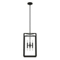 thumbnail image 2 of Hunter - Felippe 8-light Onyx Bengal, Medium Size Pendant Light, Dimmable, Casual Style, Rectangle Shaped, for Bedrooms, Dining, Living Rooms - 19976, 2 of 8