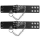 thumbnail image 1 of pulseras con remaches, mano con calavera fresca, brazalete ancho para hombres y mujeres para decoración de ropa, 1 of 5