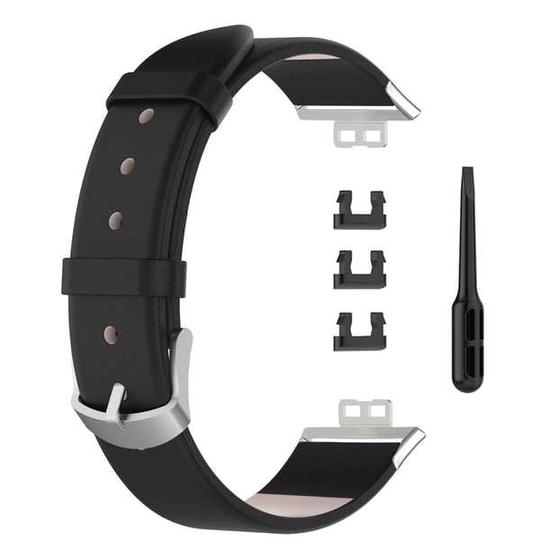 Correa de repuesto de cuero para reloj deportivo compatible con reloj inteligente HUAWEI Watch FIT