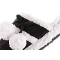 thumbnail image 3 of Charter Club Women's Memory Foam Slipper, Black Bootie (XL/ 11-12), 3 of 5