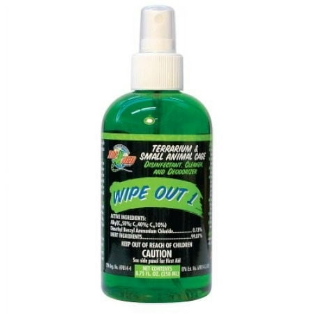 UPC: 0097612810080 | Zoo Med Wipe Out 1 Terrarium Cleaner  8.75 Ounce