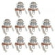 thumbnail image 3 of Conector de entrada mono para guitarra, 10 piezas Conector mono de entrada mono de 6,35 mm Conector de entrada mono Materiales ecológicos Jadeshay A, 3 of 8