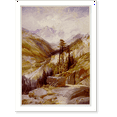 thumbnail image 2 of Historic Framed Print, The mountain of the Holy Cross, Colorado.T. Moran., 17-7/8" x 21-7/8", 2 of 9