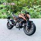 thumbnail image 2 of Bburago 1:18 250 Ktm Duke Factory Edition Static Die Cast Vehicles Collectible Motorcycle Model Toys, 2 of 5