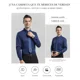 thumbnail image 5 of Camisas De Vestir Hombre Caballero Moda Casual Camisa Slim, 5 of 6