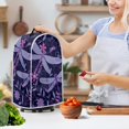 thumbnail image 3 of HELLHERO Dragonfly and Floral Design Handle Blender Cover with Dust prevent Polyester Mixer Blender Cover, 3 of 6