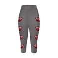 thumbnail image 3 of WILLBEST Leggings Deportivos Informales Con Estampado de Rugby Para Mujer, Pantalones de Yoga, Capri Para Entrenamiento, Atléticos, Elásticos, Cómodos, Suaves, Transpirables, de Cintura Alta XXXGrande, 3 of 3