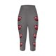 thumbnail image 3 of MKLEKYY Leggings deportivos con estampado de rugby para mujer, estilo casual, de moda, pantalones de yoga, leggings capri, 3 of 3
