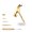 Gold, variant on Multifunction Hammer 6 in 1 with Slotted/Flat Head Phillips Screwdriver Claw Hammer Manual, Portable Metal Mini Tool Hammer (Gold)