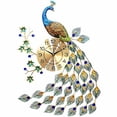 thumbnail image 1 of Magicpro Horloge Murale Paon, 1 of 10