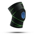 thumbnail image 1 of Labymos Sports Knee Brace Adjustable Knee Band Knee Protective Bandage with Spring Support, 1 of 7