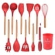 thumbnail image 2 of Juego de utensilios de cocina, utensilios de cocina de silicona antiadherentes, juego de utensilios de cocina resistentes al calor, 2 of 6