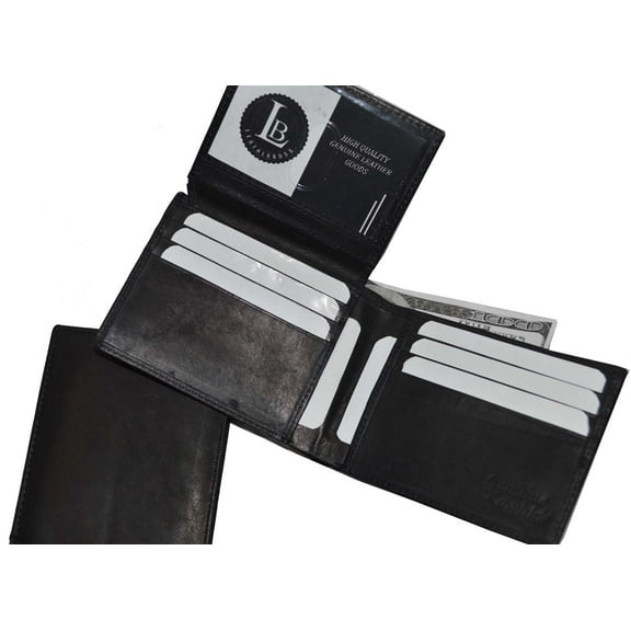 Leatherboss Genuine Leather Men's Stylish Wallet with 8 Credit Card Slots