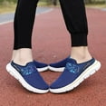 thumbnail image 5 of QYZEU Womens Shoes Clearance Sale Womens Shoes Unisex Casual Summer Garden Breathable Non Slip Garden Shoes Casual Tennis Shoes Comfortable Casual Dressy Shoes Blue 36, 5 of 9