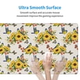 thumbnail image 4 of Pofeuu Bird Sunflowers Print Mouse Pad,Rubber, Multipurpose Comfortable Waterproof Mousepad Desk Mat for Gamer Office Home, 4 of 8