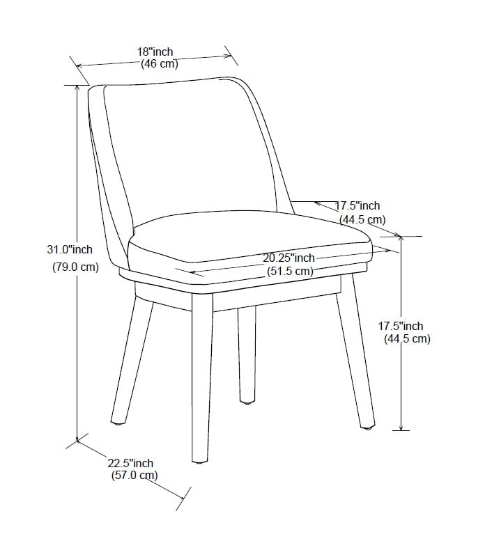 Better Homes & Gardens Springwood Dining Chair, Light Honey, Set of 2