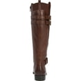 thumbnail image 4 of Women's Naturalizer Jessie Riding Boot Chocolate Leather 5 M, 4 of 6